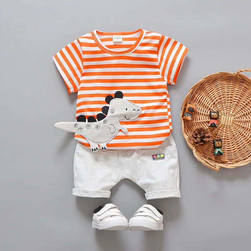 kf-S109491bcf7f843b8a01b7d7e16f8a006n-New-Summer-Baby-Boys-Girls-Clothes-Suit-Children-Cartoon-Casual-T-Shirt-Shorts-2Pcs-Sets-Toddler