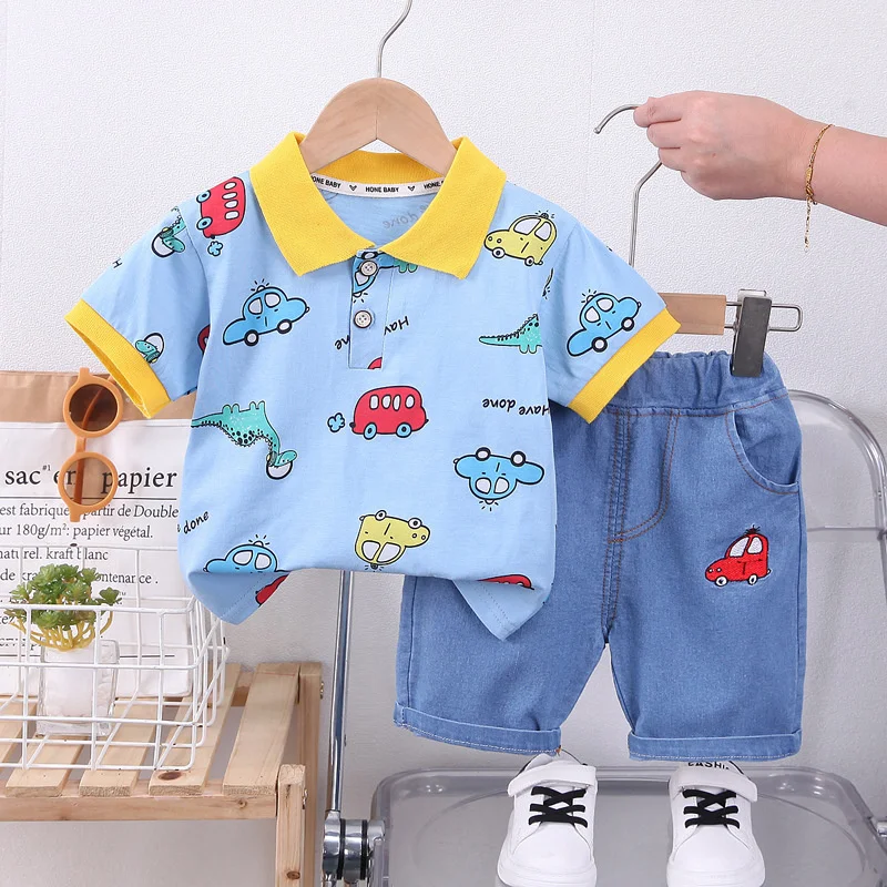 kf-S23a82e89ab6d4e998b7347243c729d81a-New-Summer-Baby-Girl-Clothes-Children-Boys-Outfits-Infant-Cartoon-T-Shirt-Shorts-2Pcs-Set-Toddler