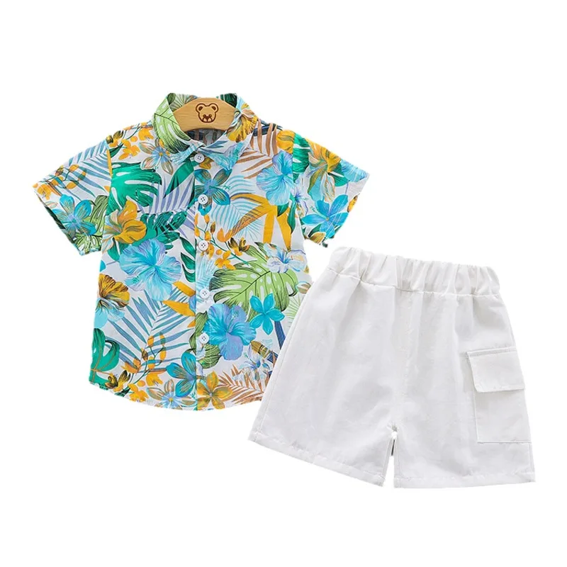 kf-S2441197f4d0343b99a46bc31fef3118dL-New-Summer-Baby-Boys-Clothes-Suit-Children-Casual-Printed-Shirt-Shorts-2Pcs-Sets-Toddler-Costume-Infant