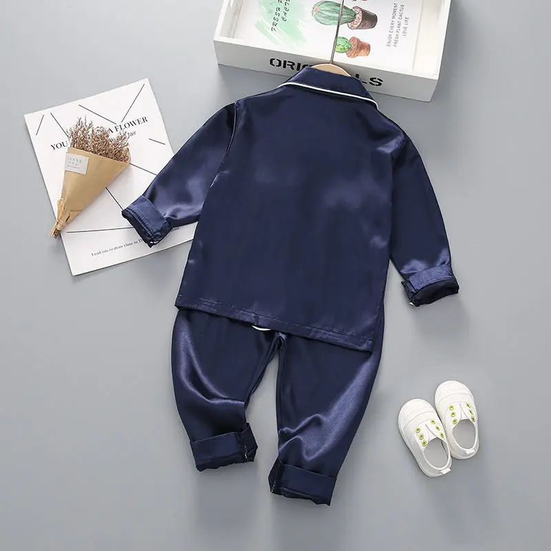 kf-S307eba16c3ed4d3594f507b40e513f87n-Boys-Girls-Kids-Pajama-Sets-Causal-Solid-Long-Sleeve-T-Shirt-Tops-with-Pants-Toddler-Baby