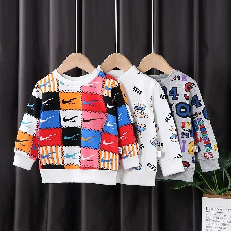 kf-S382d70a4543741709235d8d637679012I-Children-Sweater-Cotton-Kids-T-shirt-Boy-s-Girl-s-Long-Sleeve-Dress-Cartoon-Pattern-Spring