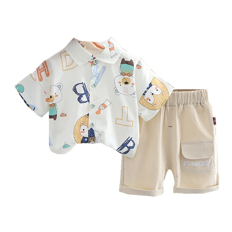 kf-S3cd8fdc7a24941e0b64c727c8cf51b75j-New-Summer-Baby-Clothes-Suit-Boys-Clothing-Children-Fashion-Cartoon-Shirt-Shorts-2Pcs-Set-Toddler-Casual