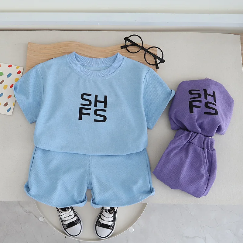 kf-S3f22f0df92e74b2e862969cd0893d57bO-New-Summer-Baby-Clothes-Suit-Children-Boys-Casual-T-Shirt-Shorts-2Pcs-Set-Toddler-Sports-Costume