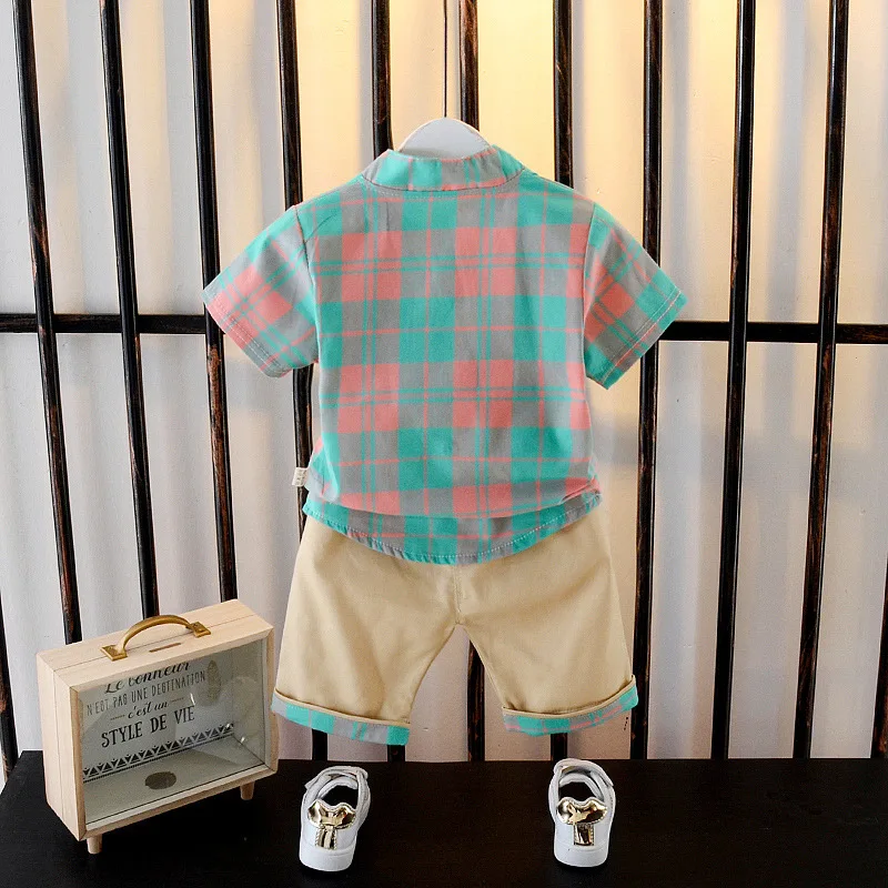 kf-S428bbe9646674623a378a9884ffdcc1bO-New-Summer-Baby-Clothes-Suit-Children-Boys-Casual-Plaid-Shirt-Shorts-2Pcs-Sets-Kids-Outfits-Toddler