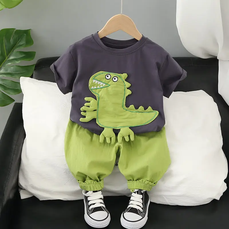 kf-S49c27026c8634ac1904bc01f25bb2194N-Summer-Children-Boys-Suit-Kids-Sport-Cotton-Cartoon-Dinosaur-T-Shirt-Short-Pants-2Pcs-Set-Toddler