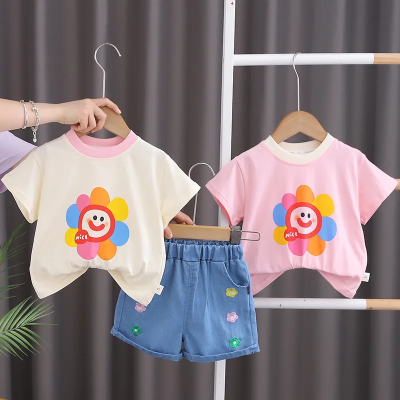kf-S625a961c2f0a42c5adca4bca104ece4f3-New-Summer-Baby-Clothes-Suit-Children-Girls-Cute-T-Shirt-Shorts-2Pcs-Sets-Toddler-Casual-Costume