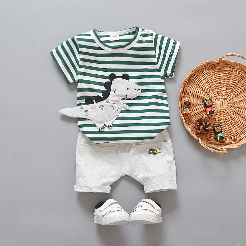 kf-S724215a8435940bbb9a5099451035f83W-New-Summer-Baby-Boys-Girls-Clothes-Suit-Children-Cartoon-Casual-T-Shirt-Shorts-2Pcs-Sets-Toddler