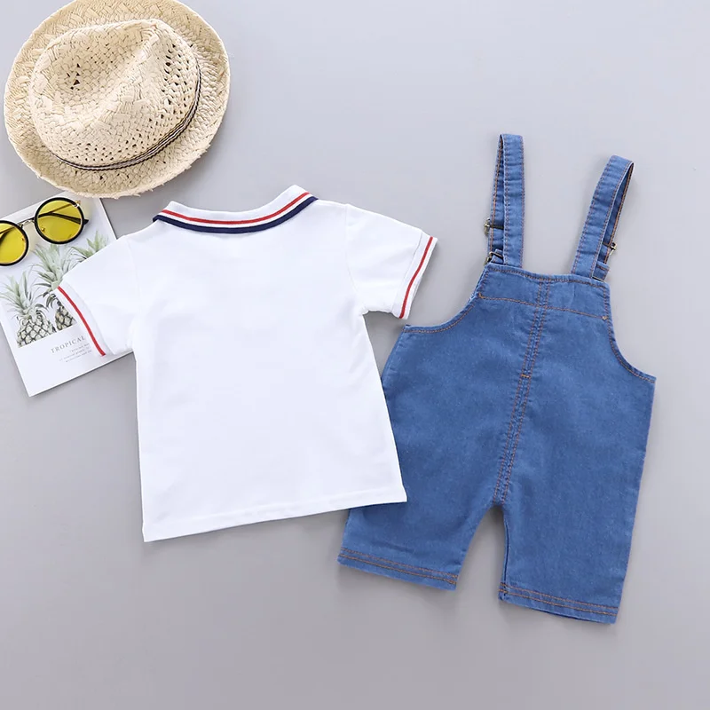 kf-S8489e4cd02594f2d8608ccc672338092n-New-Summer-Baby-Girls-Clothes-Suit-Children-Boys-Cotton-T-Shirt-Overalls-2Pcs-Sets-Toddler-Casual