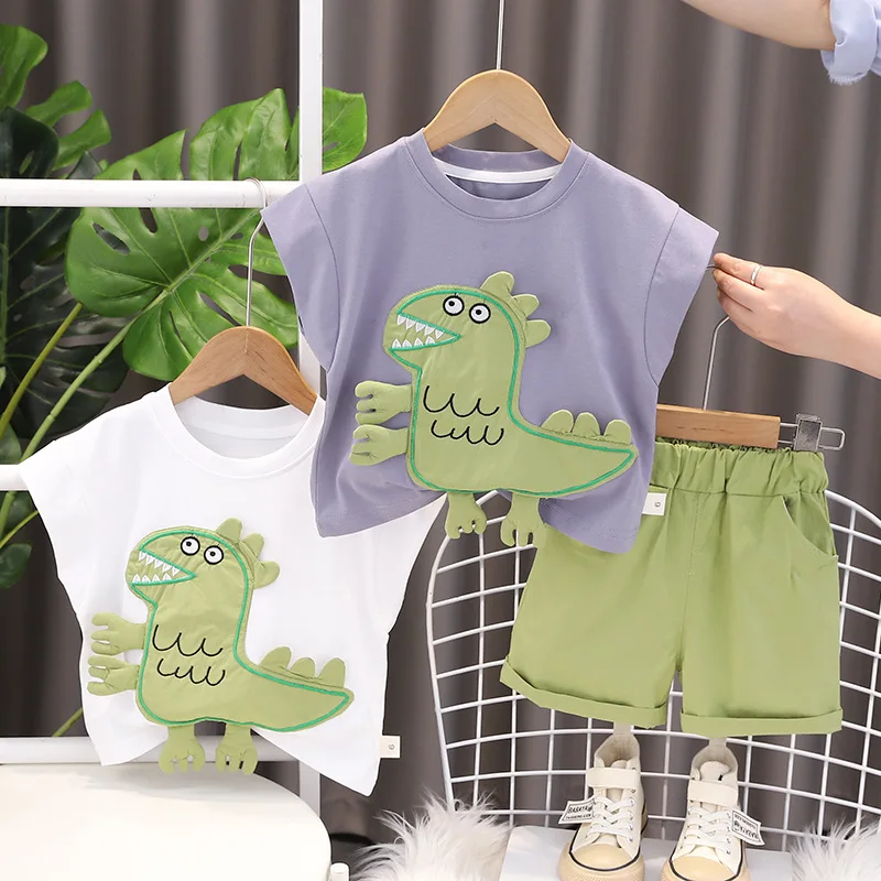 kf-Sa81d0c4c986140f7b1b3975885b73cfbt-New-Summer-Baby-Girls-Clothes-Suit-Children-Boys-Cartoon-T-Shirt-Shorts-2Pcs-Sets-Toddler-Casual
