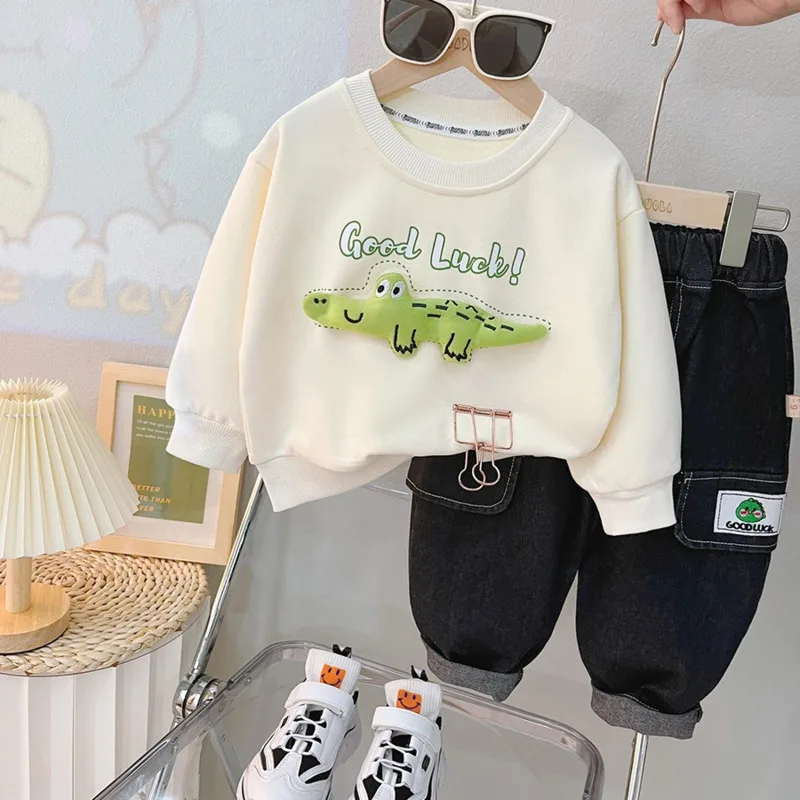 kf-Sb523a76996aa4759815edf22623a2f04F-New-Spring-Autumn-Baby-Girls-Clothes-Suit-Children-Boys-Casual-T-Shirt-Pants-2Pcs-Sets-Toddler