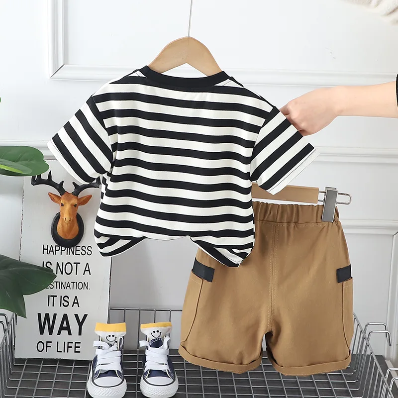 kf-Sbc35bf0069a9425286db27b52806a718U-New-Summer-Baby-Clothes-Suit-Children-Boys-Casual-Striped-T-Shirt-Shorts-2Pcs-Set-Infant-Outfits