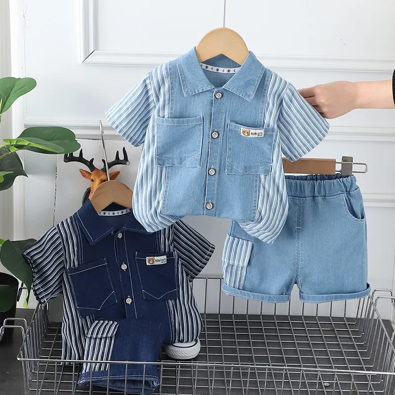kf-Sc3a83ed5459e403dbd2d46438ad7bdb51-New-Summer-Baby-Clothes-Suit-Children-Boys-Casual-Shirt-Shorts-2Pcs-Sets-Toddler-Sports-Costume-Infant