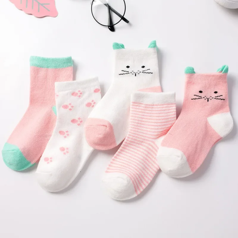 kf-Sc5b016ecda3a4e3a8ab6130fd12696ffv-5Pairs-Set-Children-Socks-Kids-Summer-Cotton-Sock-Cartoon-Animal-Girls-Boys-Socks-Toddler-Breathable-sock