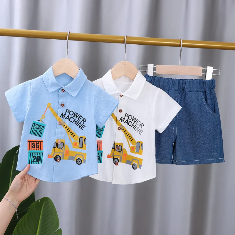 kf-Scb94229e76d34fdd8f5b38237983b991J-New-Summer-Baby-Clothes-Suit-Kids-Boys-Clothing-Children-Shirt-Shorts-2Pcs-Sets-Toddler-Casual-Sports