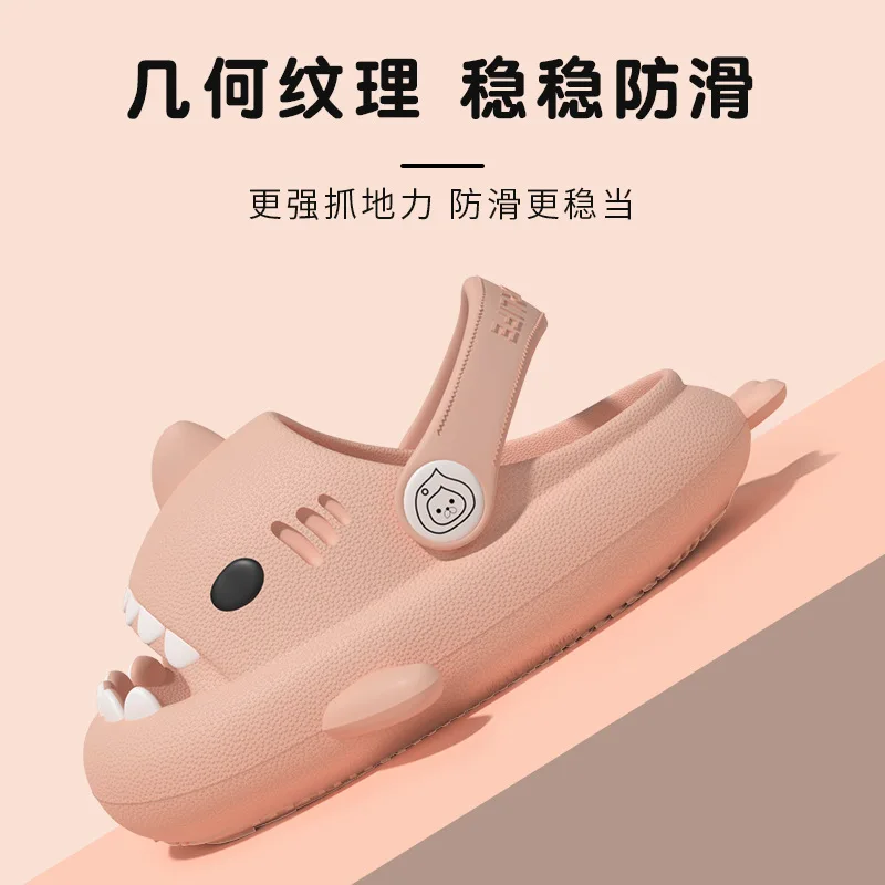 kf-Se423aa272dea47d481f550b4b93dd9caN-Children-Slippers-Shark-Flip-Flops-Soft-Sole-Cartoon-Slipper-Women-Man-Bathroom-Sandal-EVA-Non-slip