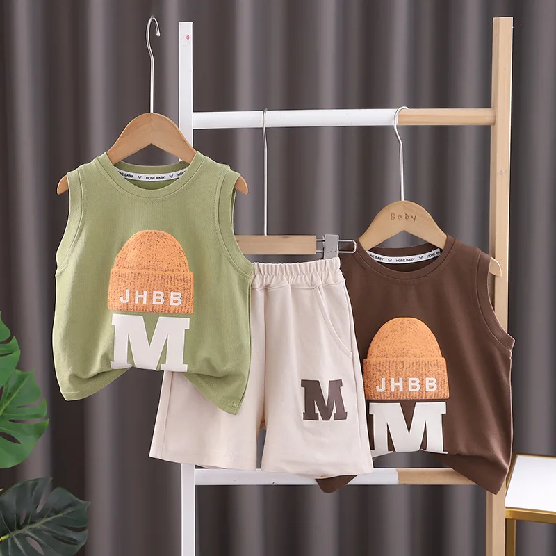 kf-Sea5b07e6f0624b8bb4f76f58058e7316L-New-Summer-Baby-Clothes-Suit-Children-Boys-Fashion-Vest-Shorts-2Pcs-Sets-Toddler-Casual-Costume-Infant