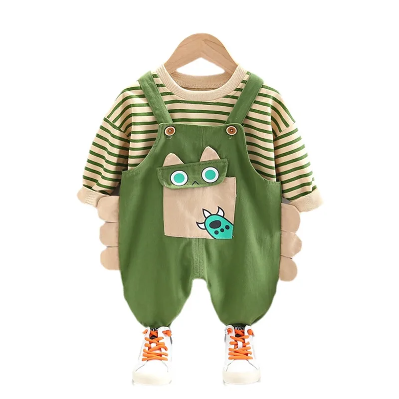 kf-Sf23e73fcf28643dea7cb8f81676d45e1u-New-Spring-Autumn-Baby-Girl-Clothes-Suit-Children-Casual-Striped-T-Shirt-Overalls-2Pcs-Set-Toddler