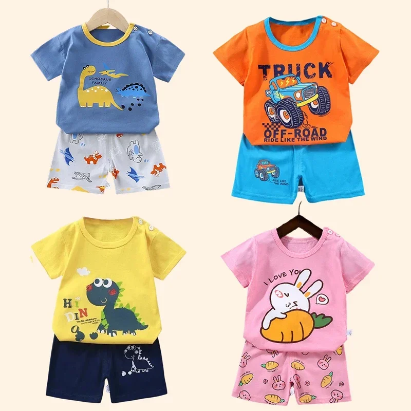 kf-Sf3c7dfa47cf54923acf20b2310be11e2o-Children-s-Sets-mother-Kids-Clothes-Boys-Girl-T-shirt-Shorts-2PCS-Summer-Cotton-Short-sleeve